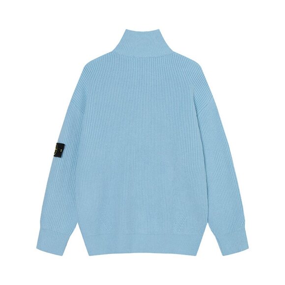 Stone Island Light Blue Sweater - Picture 2 of 2